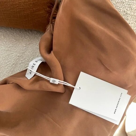 Anine Bing Bay Dress in Camel NWT - Picture 3 of 3